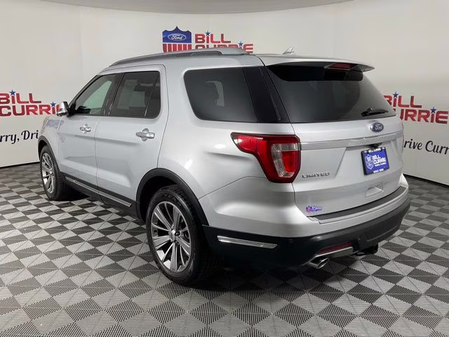 2018 Ingot Silver Ford Explorer Limited FWD SUV