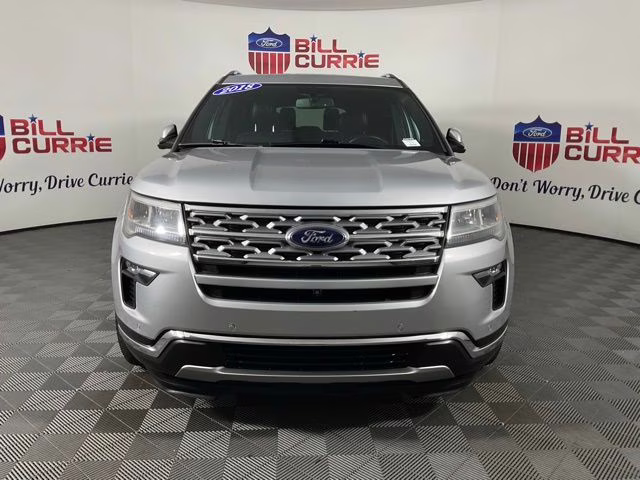 2018 Ingot Silver Ford Explorer Limited FWD SUV
