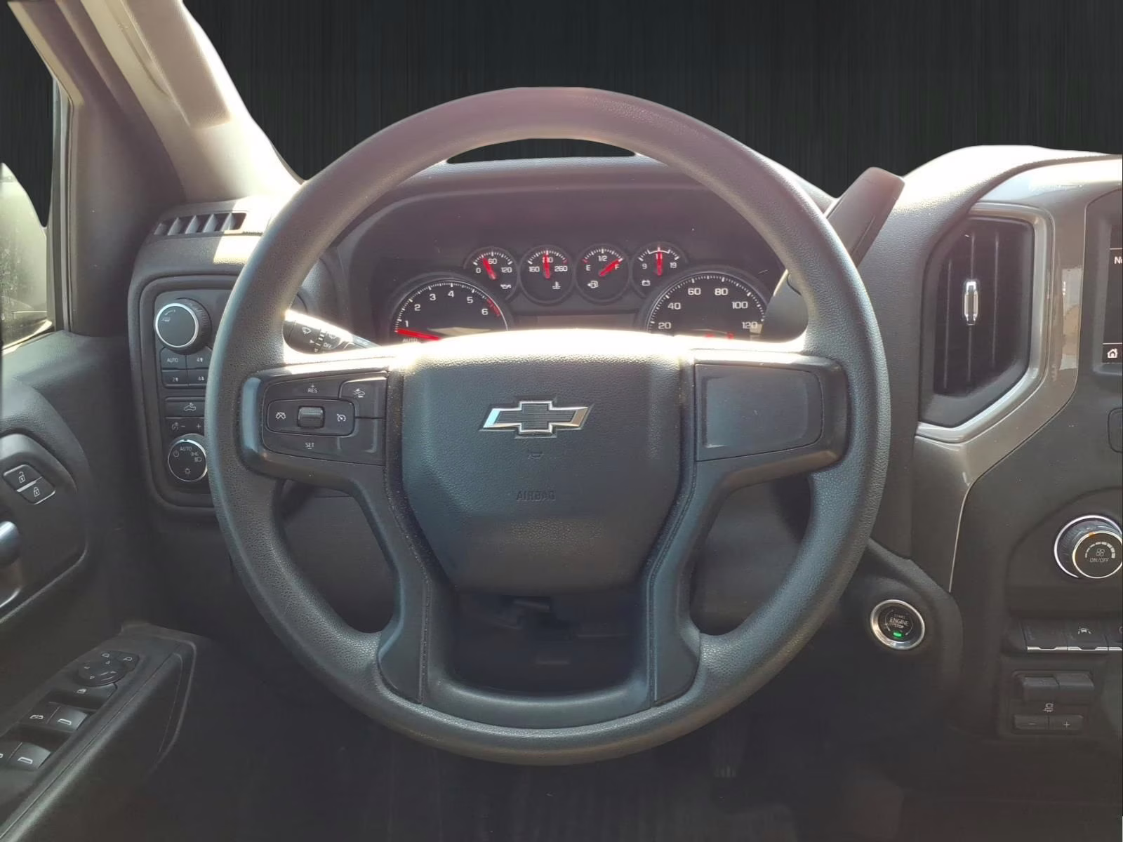 2023 Sand Dune Metallic Chevrolet Silverado 1500 Custom Trail Boss 4X4 Truck