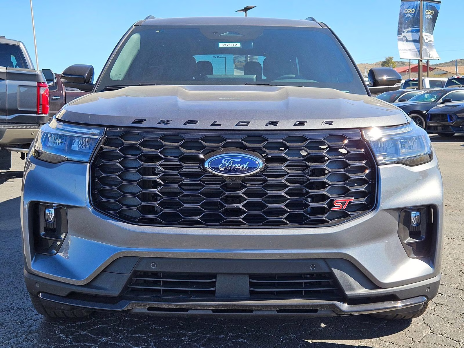 2026 Gray Metallic Ford Explorer ST 4X4 SUV