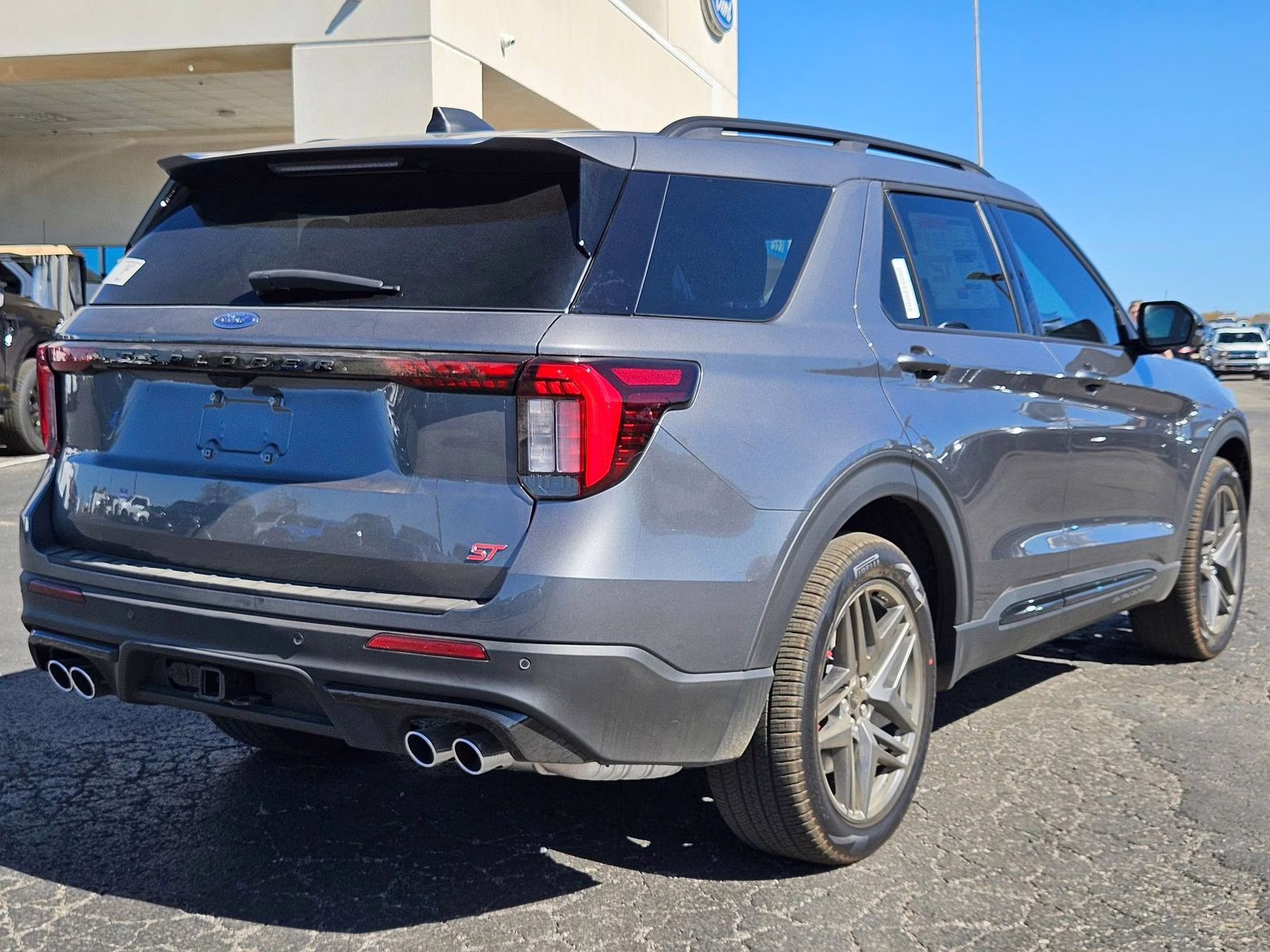 2026 Gray Metallic Ford Explorer ST 4X4 SUV