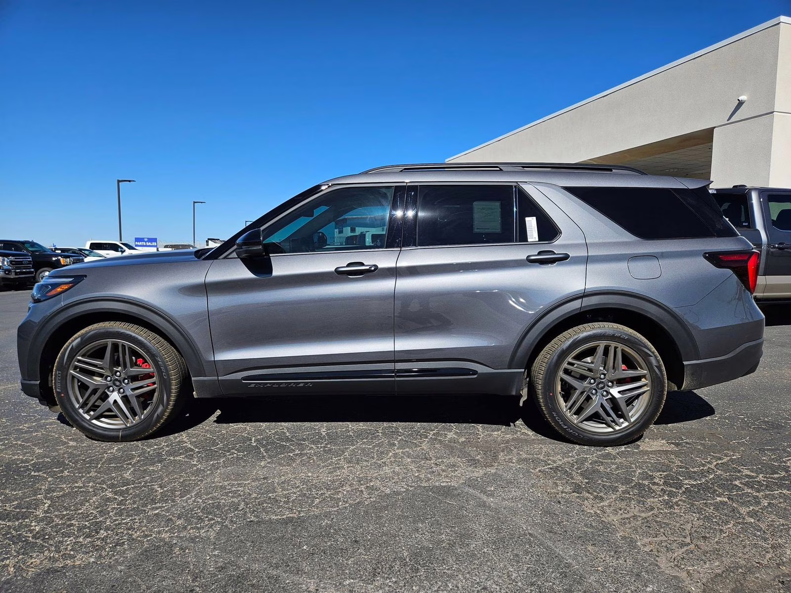 2026 Gray Metallic Ford Explorer ST 4X4 SUV