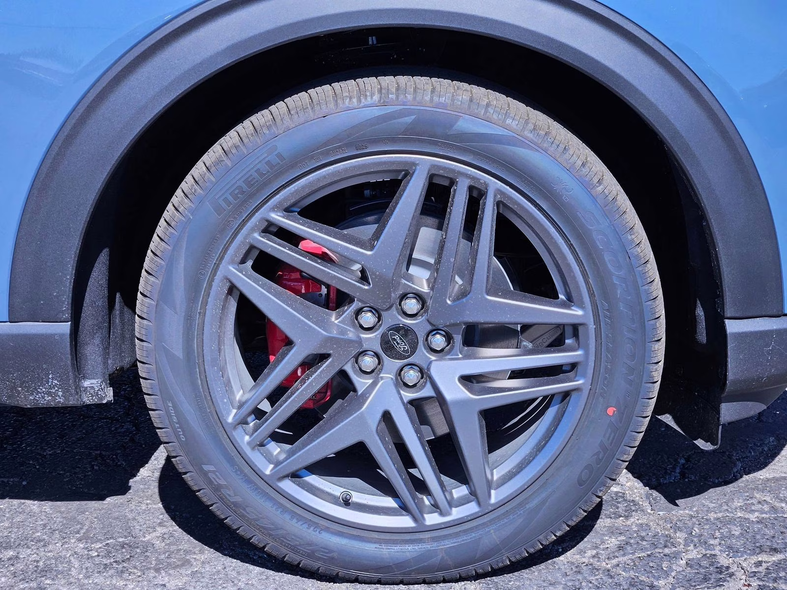 2026 Vapor Blue Ford Explorer ST 4X4 SUV