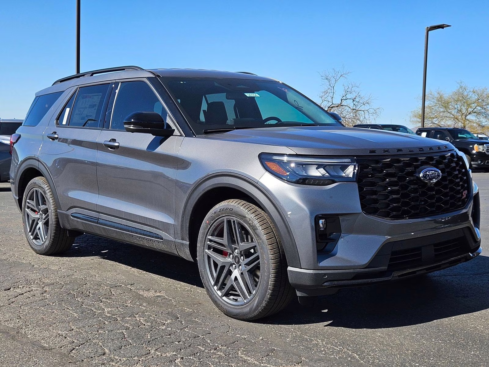 2026 Gray Metallic Ford Explorer ST 4X4 SUV