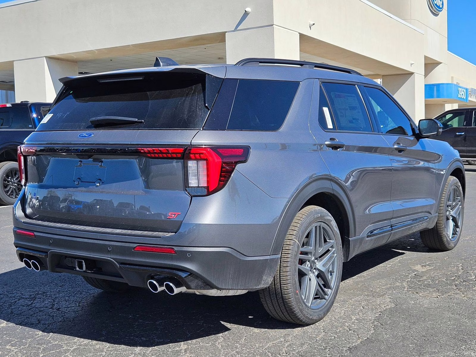 2026 Gray Metallic Ford Explorer ST 4X4 SUV