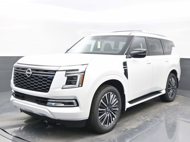 2026 Everest White Pearl Tricoat Nissan Armada Platinum Reserve 4X4 SUV