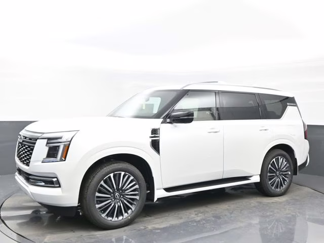 2026 Everest White Pearl Tricoat Nissan Armada Platinum Reserve 4X4 SUV