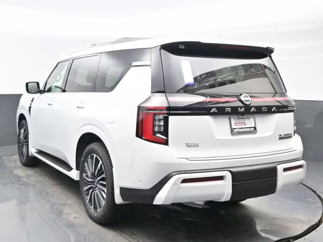 2026 Everest White Pearl Tricoat Nissan Armada Platinum Reserve 4X4 SUV