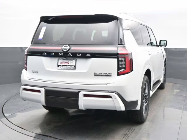 2026 Everest White Pearl Tricoat Nissan Armada Platinum Reserve 4X4 SUV