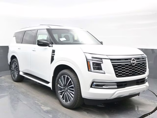 2026 Everest White Pearl Tricoat Nissan Armada Platinum Reserve 4X4 SUV