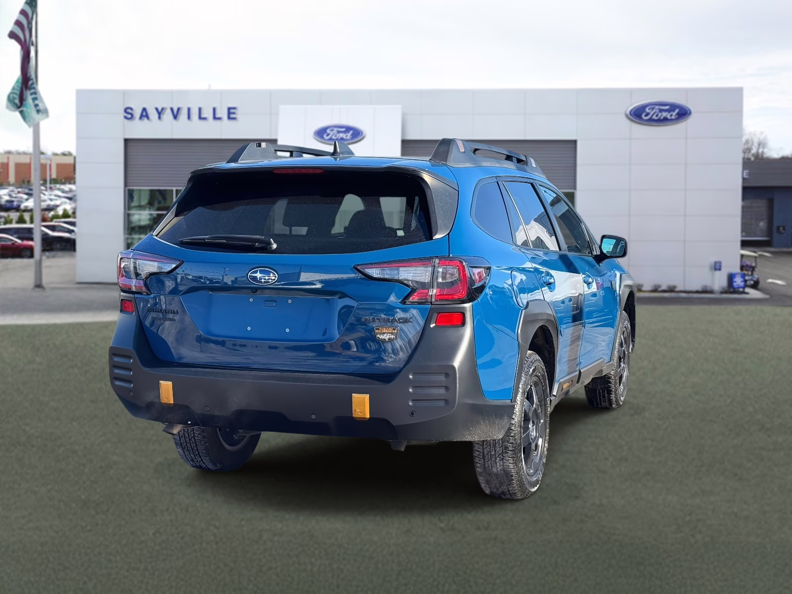 2022 Blue Subaru Outback Wilderness CVT AWD SUV