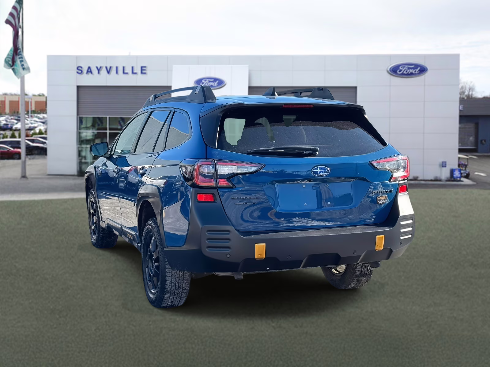 2022 Blue Subaru Outback Wilderness CVT AWD SUV