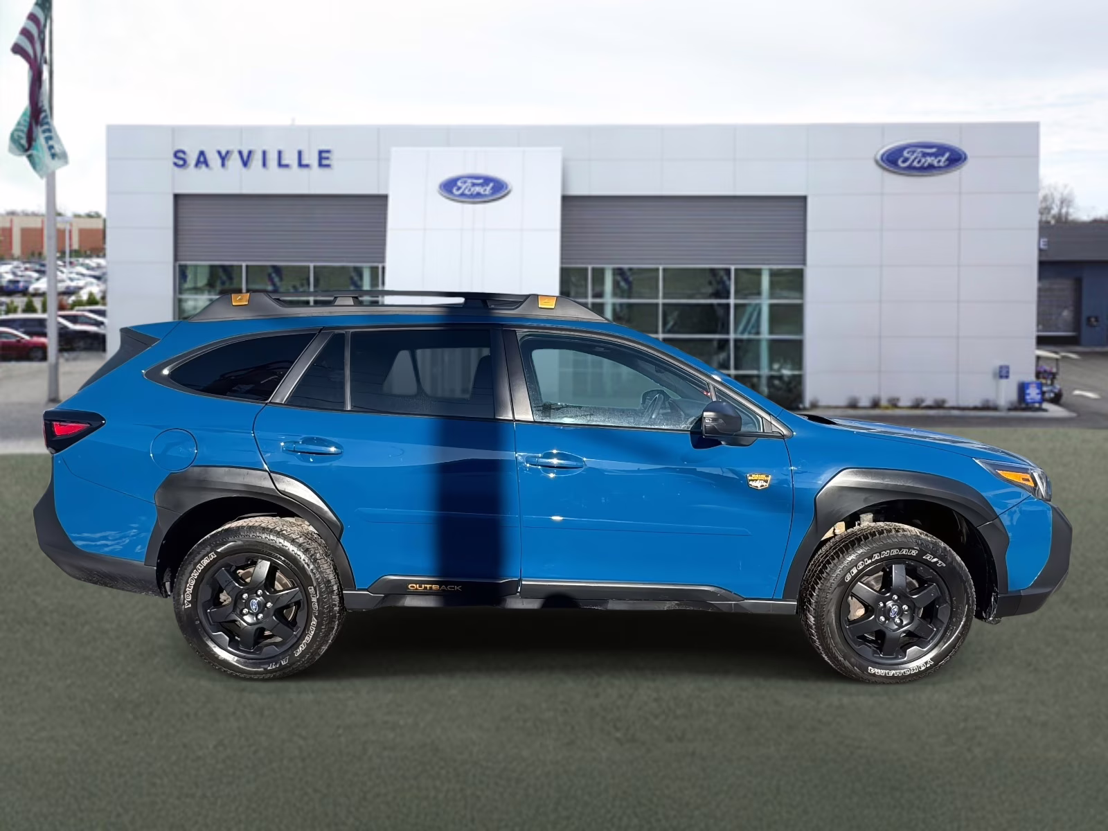 2022 Blue Subaru Outback Wilderness CVT AWD SUV