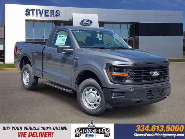 2026 Grey Ford F-150 XL 4X4 Truck