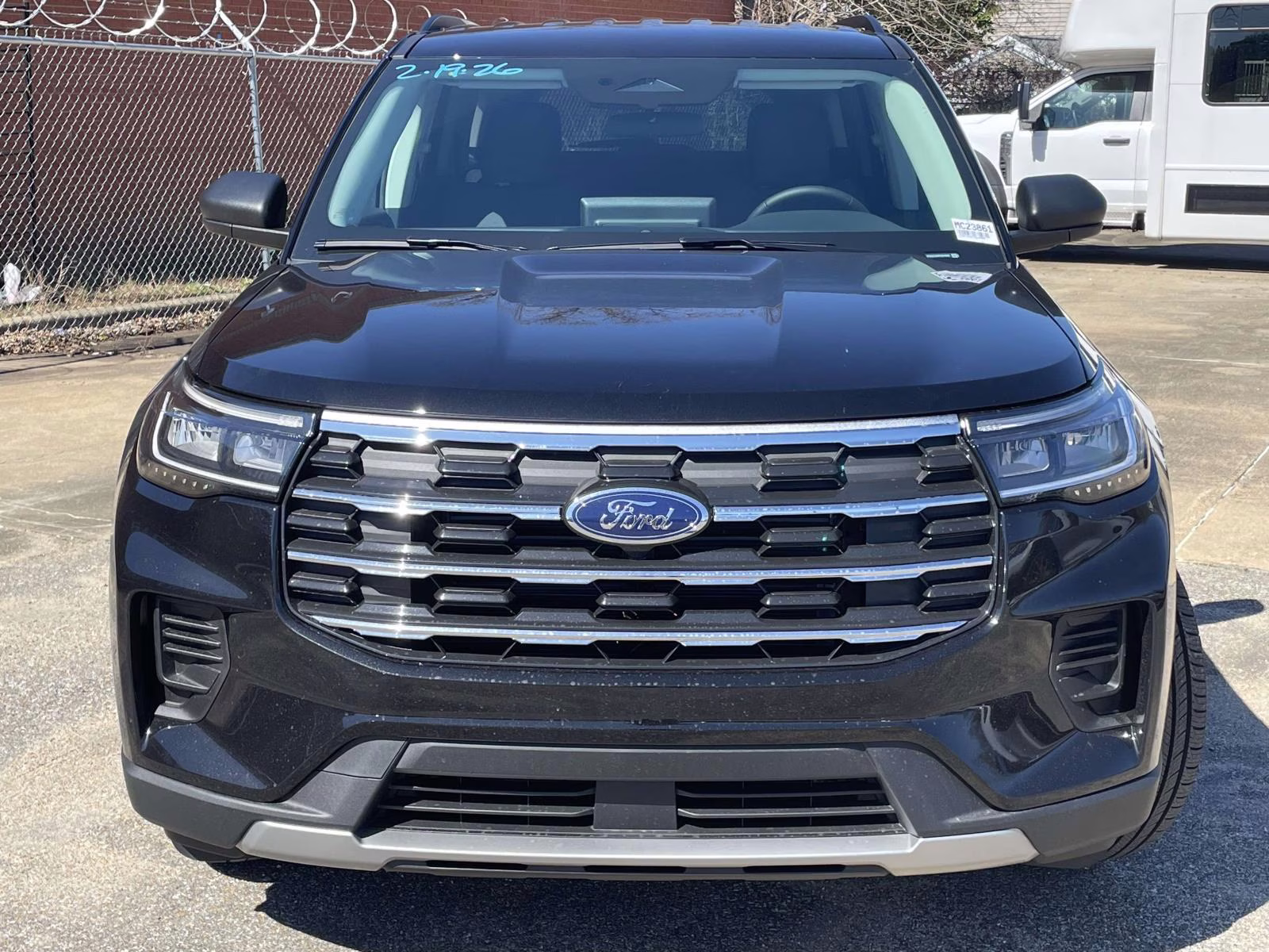 2026 Agate Black Metallic Ford Explorer Active RWD SUV