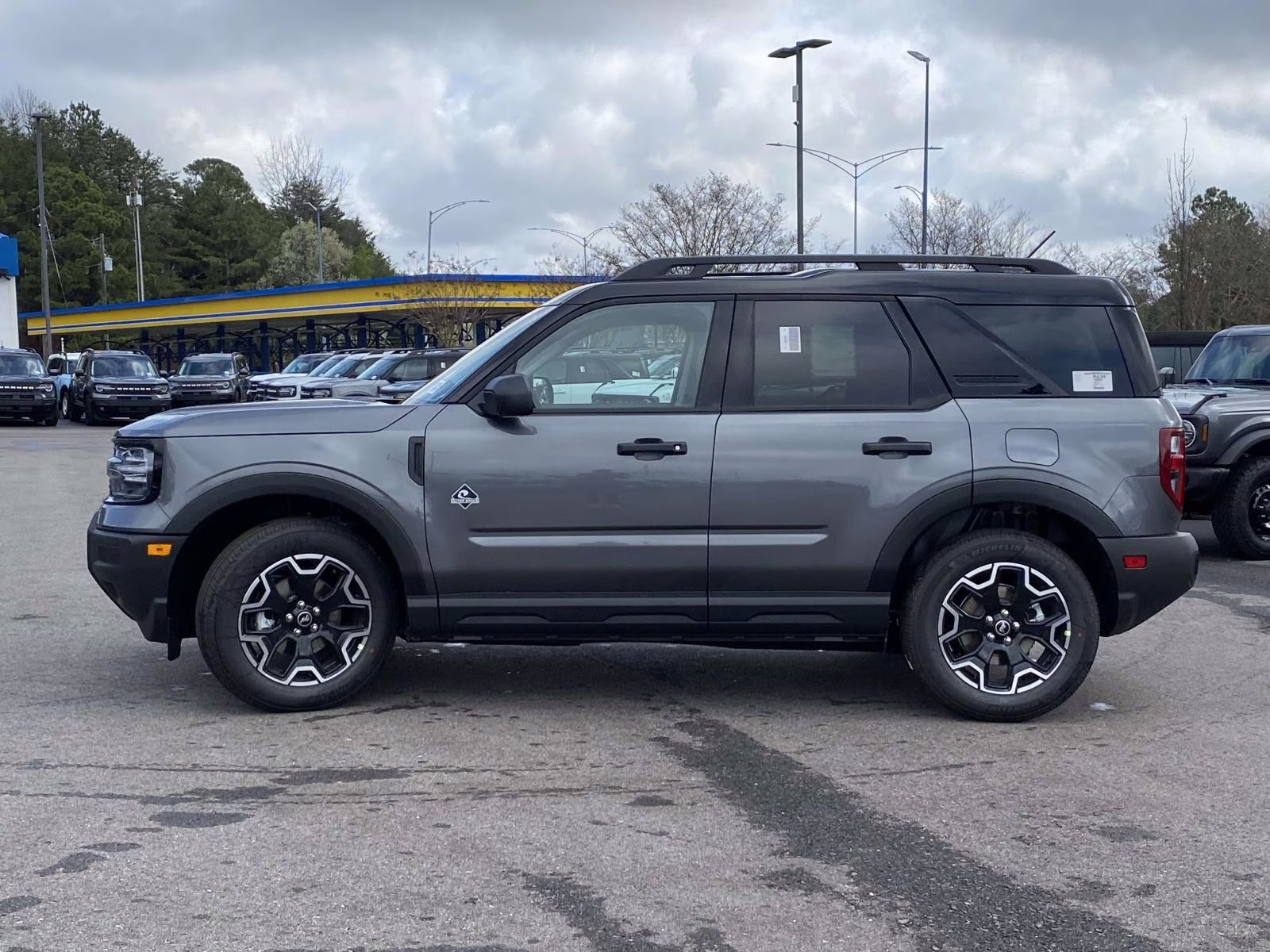 2026 Gray Metallic Ford Bronco Sport Outer Banks 4X4 SUV