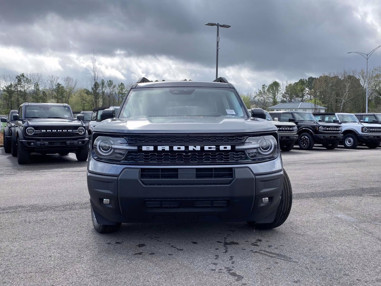 2026 Gray Metallic Ford Bronco Sport Outer Banks 4X4 SUV
