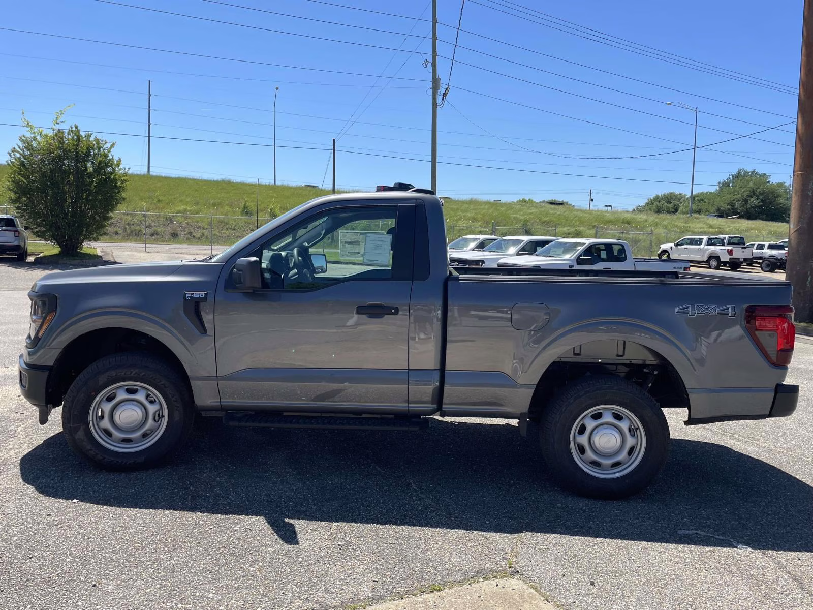 2026 Grey Ford F-150 XL 4X4 Truck