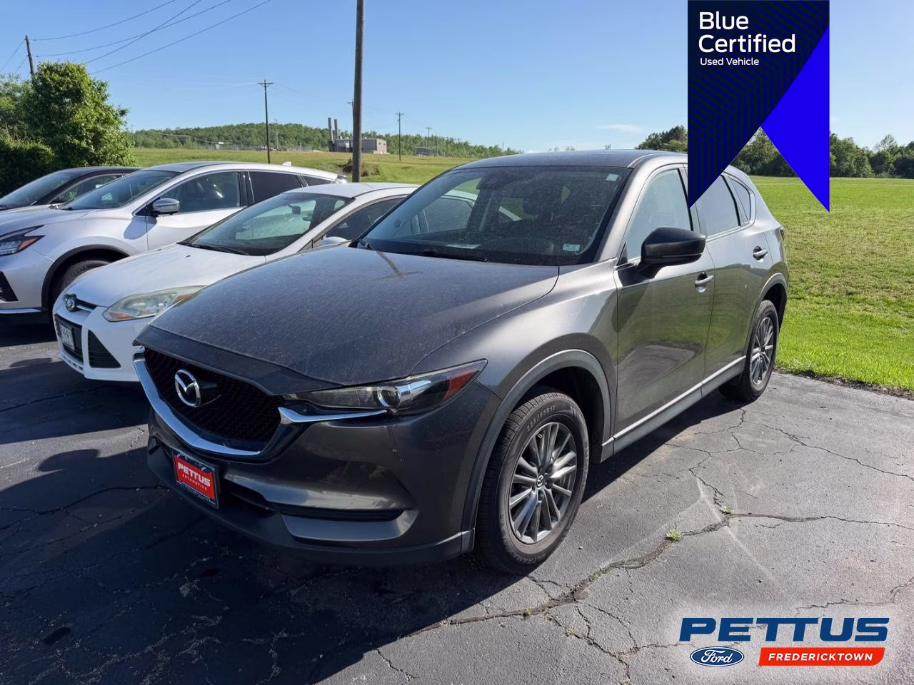 2017 Machine Gray Metallic Mazda CX-5 Touring AWD SUV