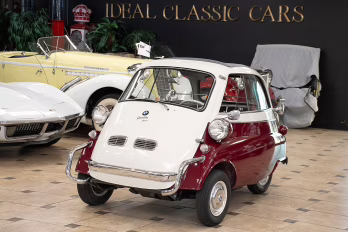 1957 Burgundy/White BMW Isetta 300 Coupe