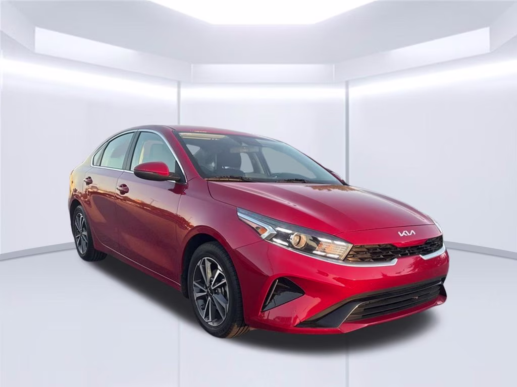 2023 Red Kia Forte GT-Line FWD Sedan