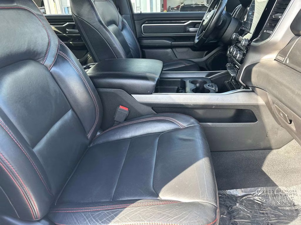 2019 Bright White Clearcoat Ram 1500 BLACK WIDOW 4X4 Truck