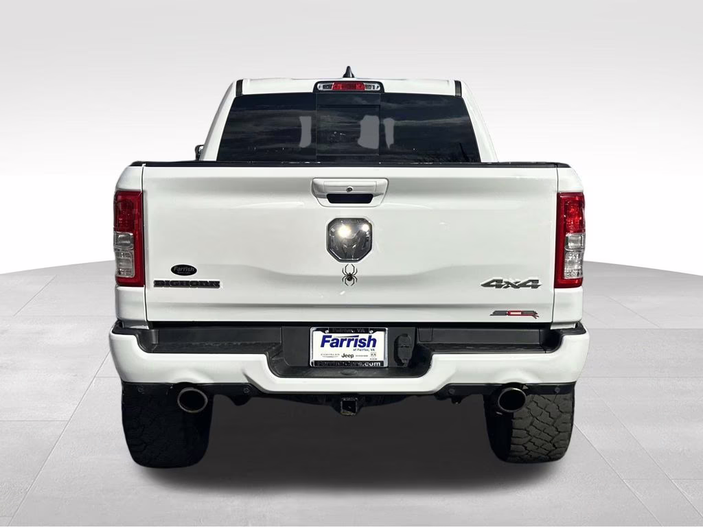 2019 Bright White Clearcoat Ram 1500 BLACK WIDOW 4X4 Truck