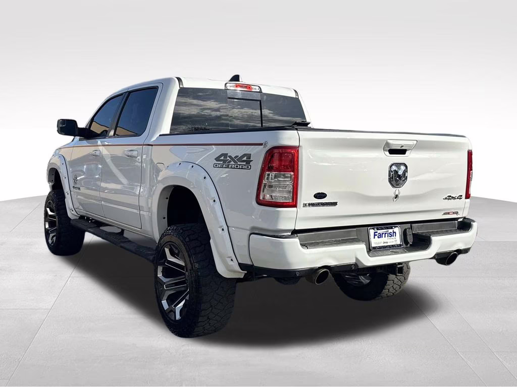 2019 Bright White Clearcoat Ram 1500 BLACK WIDOW 4X4 Truck