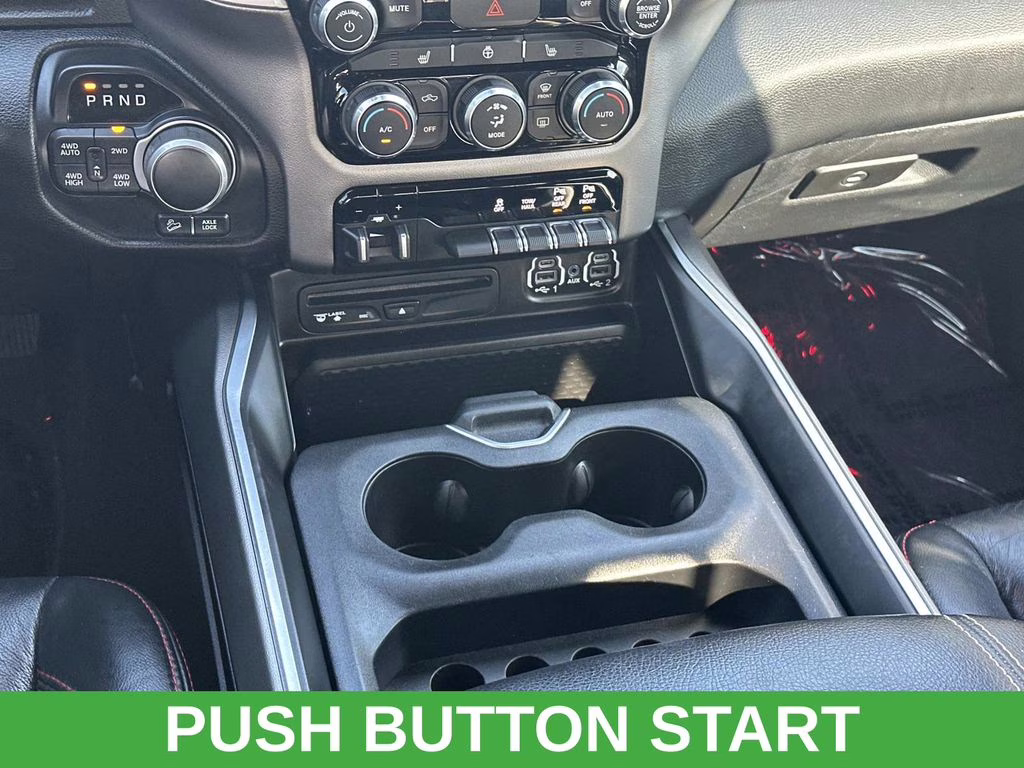 2019 Bright White Clearcoat Ram 1500 BLACK WIDOW 4X4 Truck