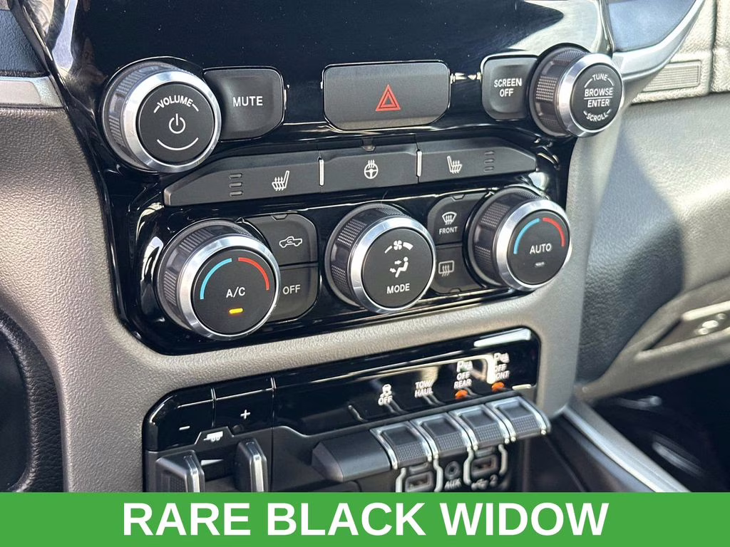 2019 Bright White Clearcoat Ram 1500 BLACK WIDOW 4X4 Truck