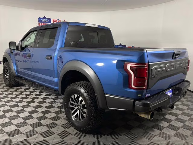 2019 Blue Metallic Ford F-150 Raptor 4X4 Truck