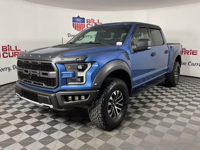 2019 Blue Metallic Ford F-150 Raptor 4X4 Truck