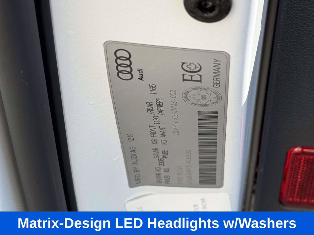 2020 Ibis White Audi S4 3.0T Prestige AWD Sedan