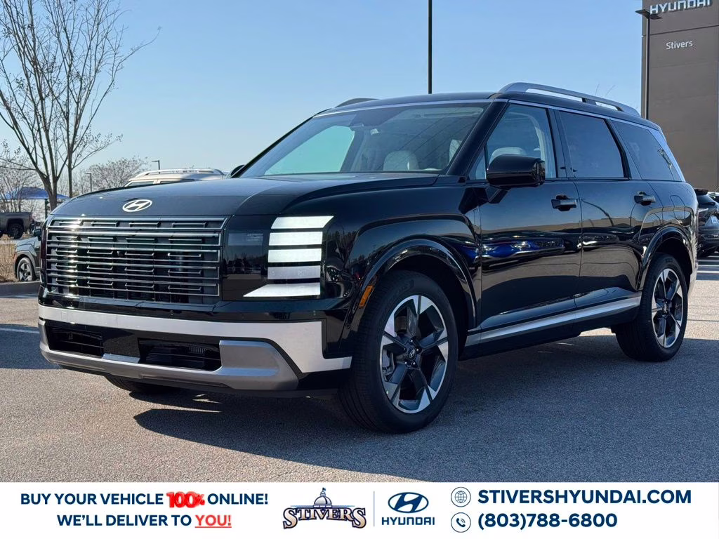 2026 Abyss Black Pearl Hyundai Palisade Hybrid Limited FWD SUV