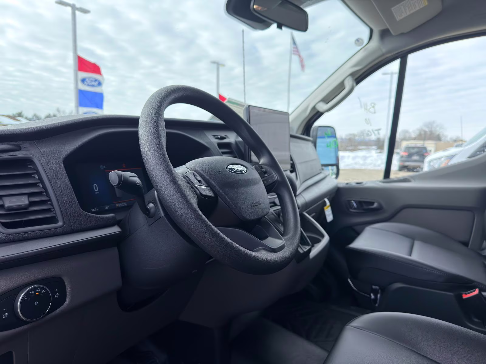 2026 Oxford White Ford Transit Cargo Van RWD Van