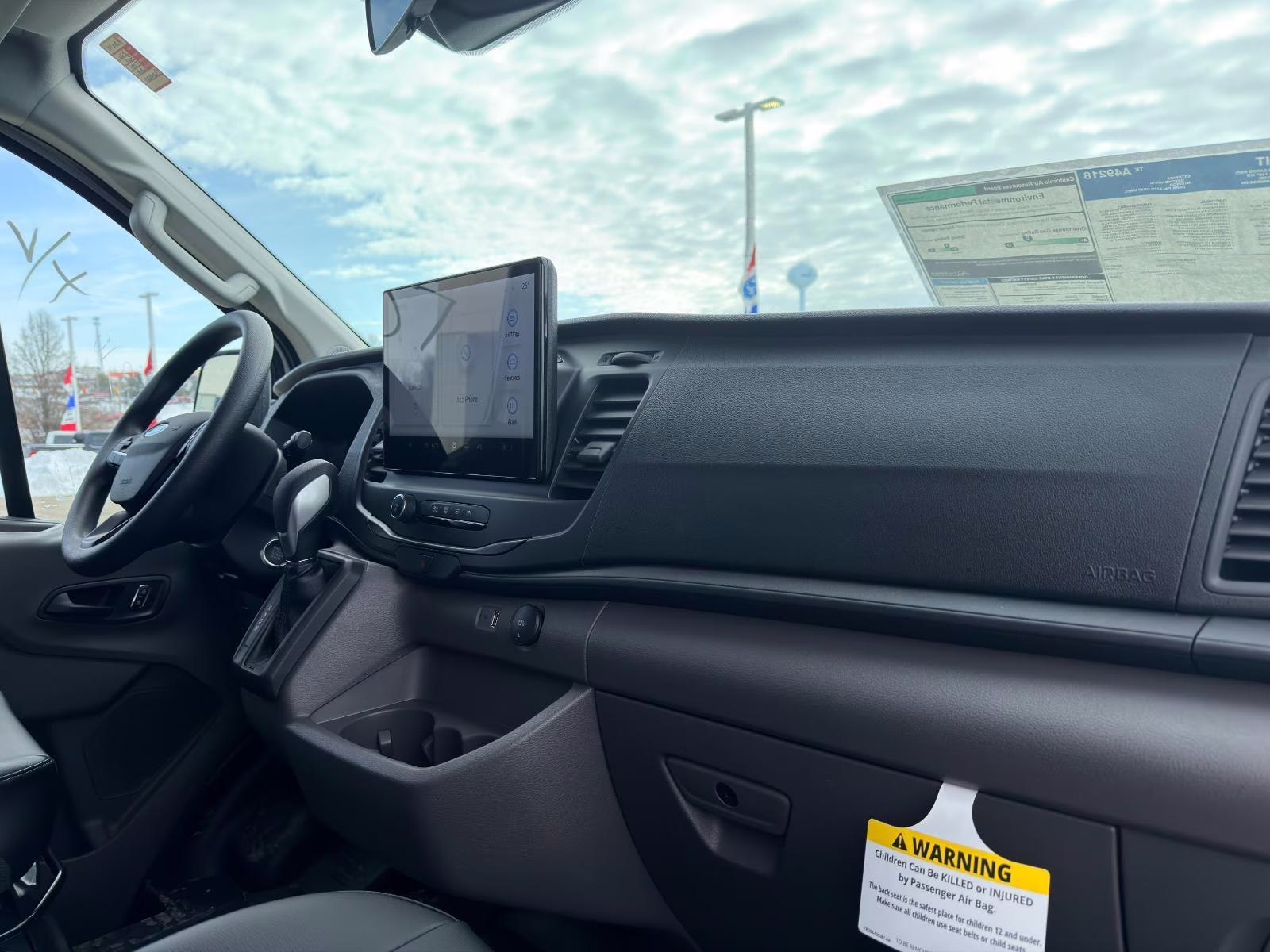 2026 Oxford White Ford Transit Cargo Van RWD Van