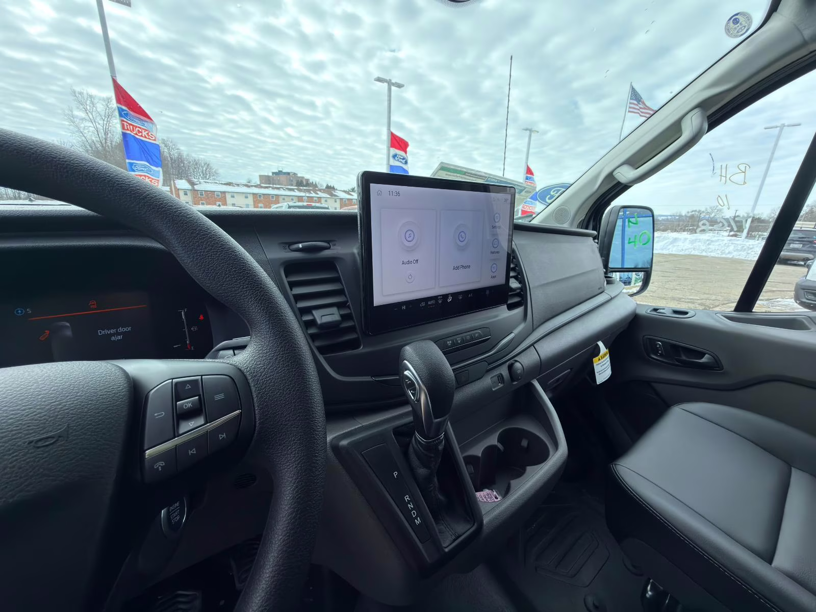 2026 Oxford White Ford Transit Cargo Van RWD Van