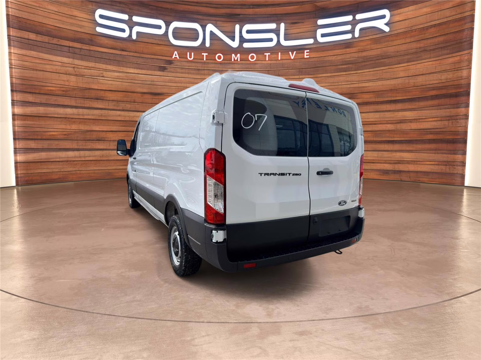 2026 Oxford White Ford Transit Cargo Van RWD Van