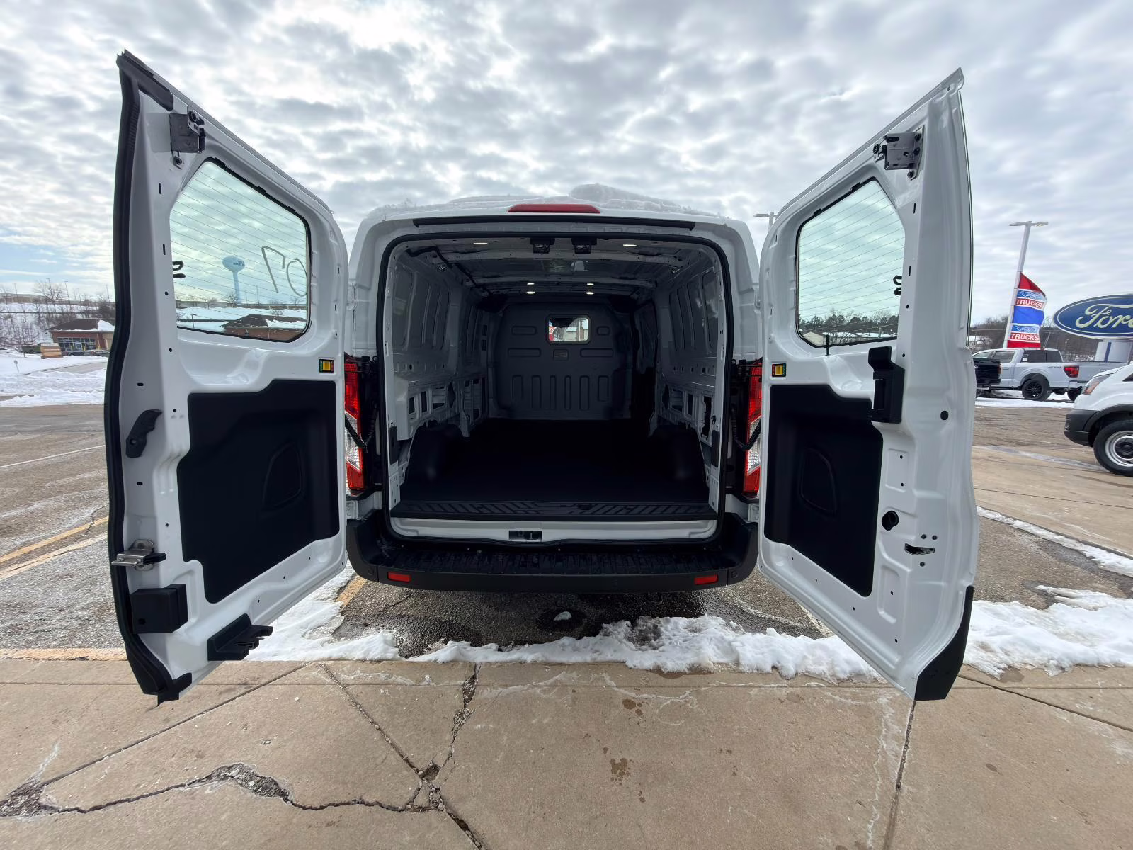 2026 Oxford White Ford Transit Cargo Van RWD Van