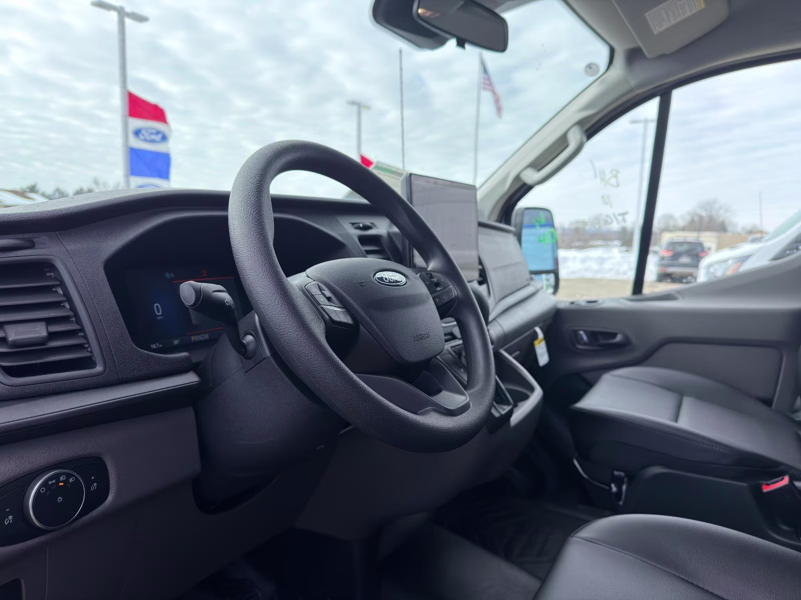 2026 Oxford White Ford Transit Cargo Van RWD Van
