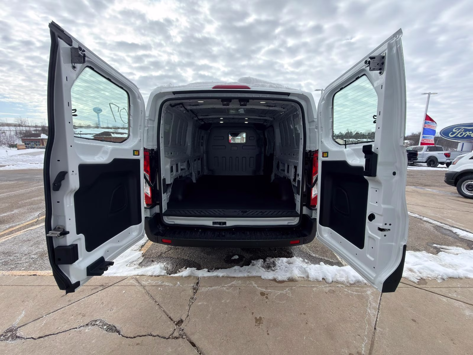 2026 Oxford White Ford Transit Cargo Van RWD Van