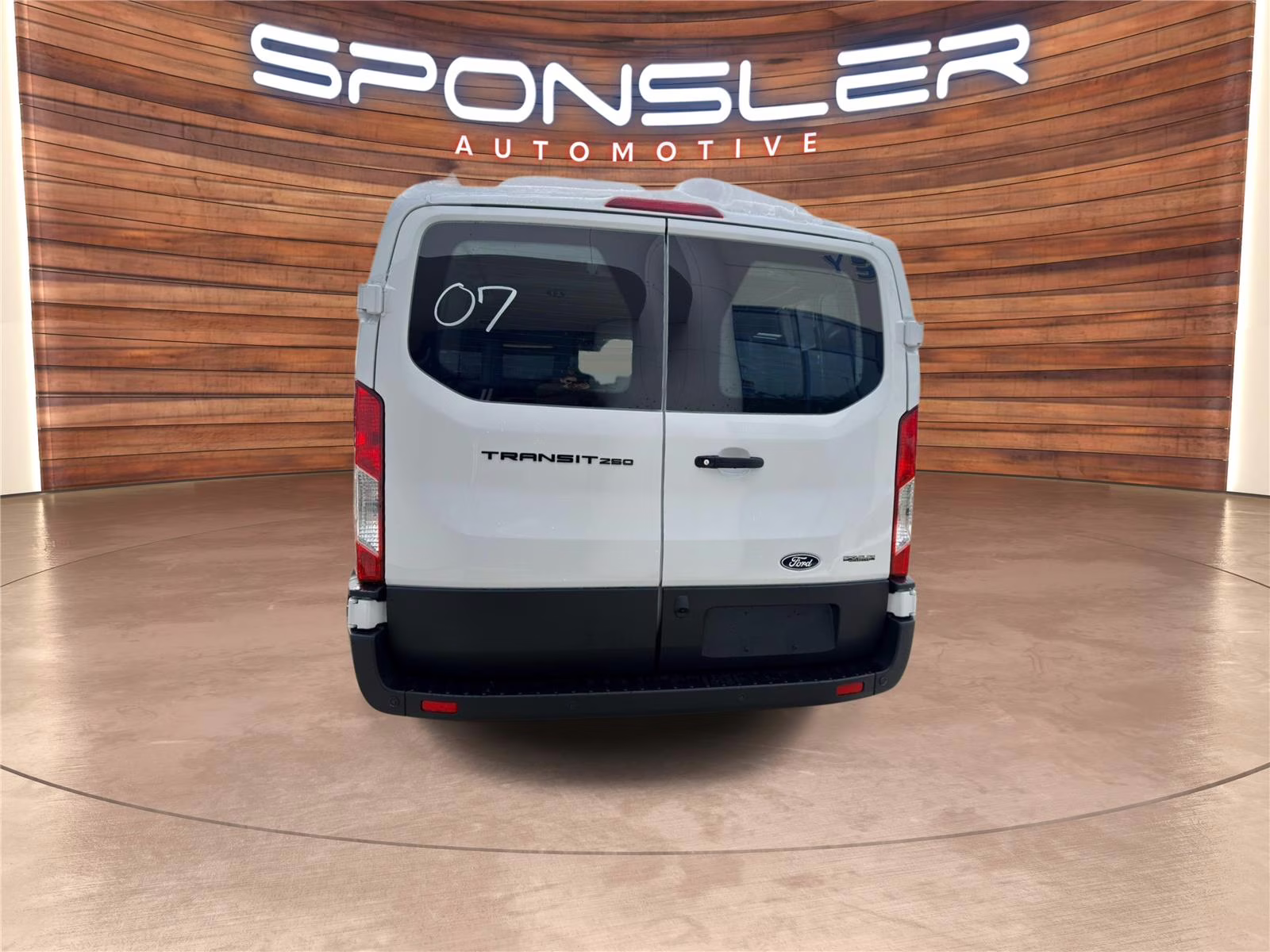 2026 Oxford White Ford Transit Cargo Van RWD Van