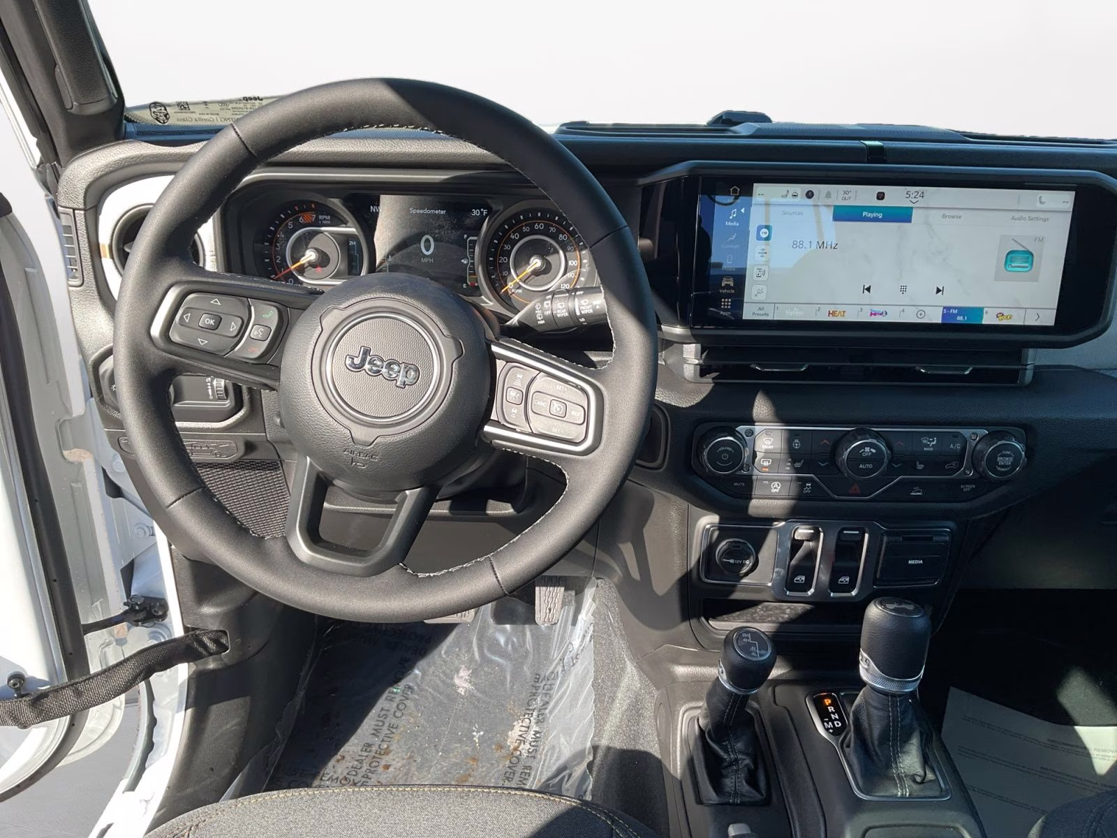 2026 Bright White Clearcoat Jeep Wrangler Sport S 4X4 SUV