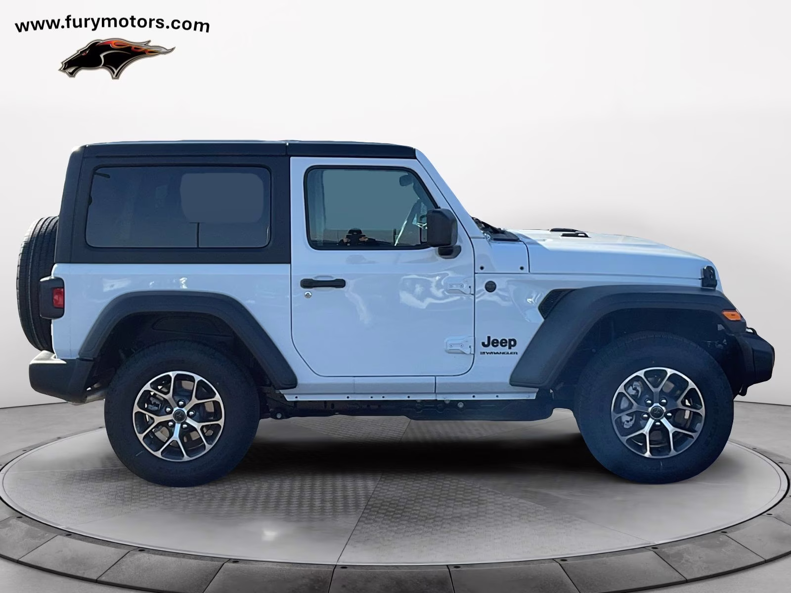 2026 Bright White Clearcoat Jeep Wrangler Sport S 4X4 SUV