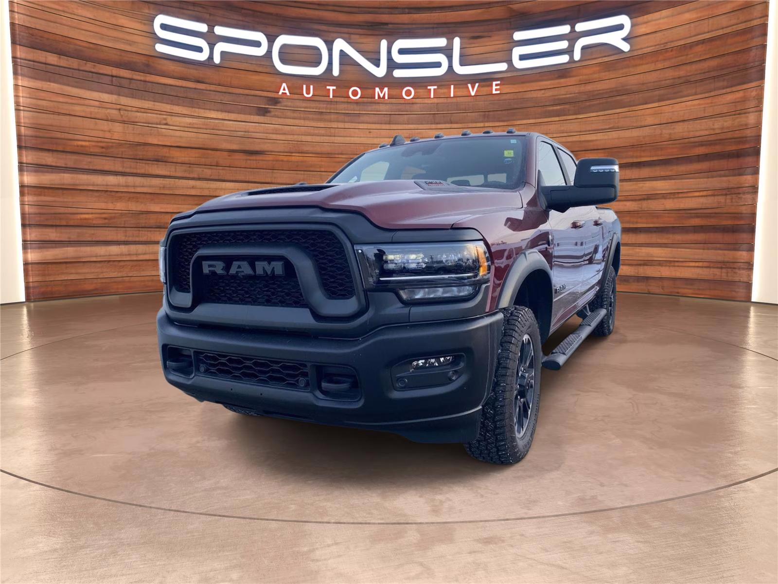 2024 Delmonico Red Pearlcoat Ram 2500 Rebel 4X4 Truck
