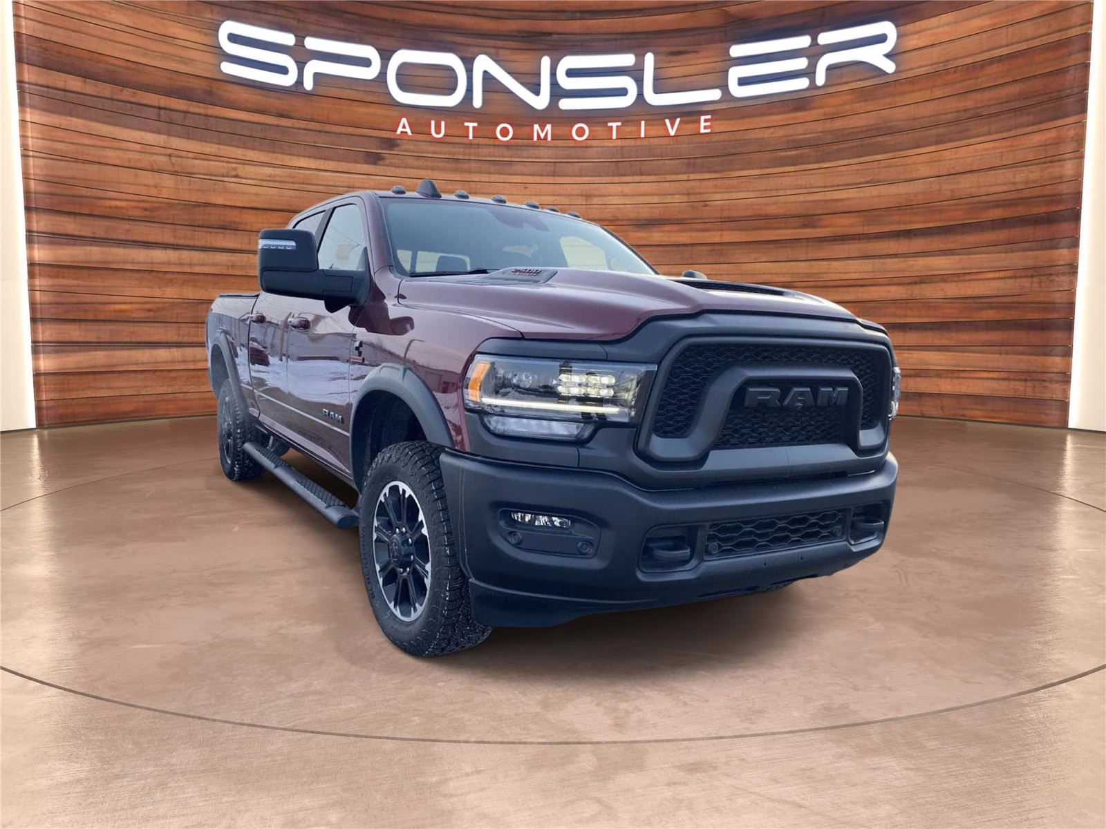 2024 Delmonico Red Pearlcoat Ram 2500 Rebel 4X4 Truck