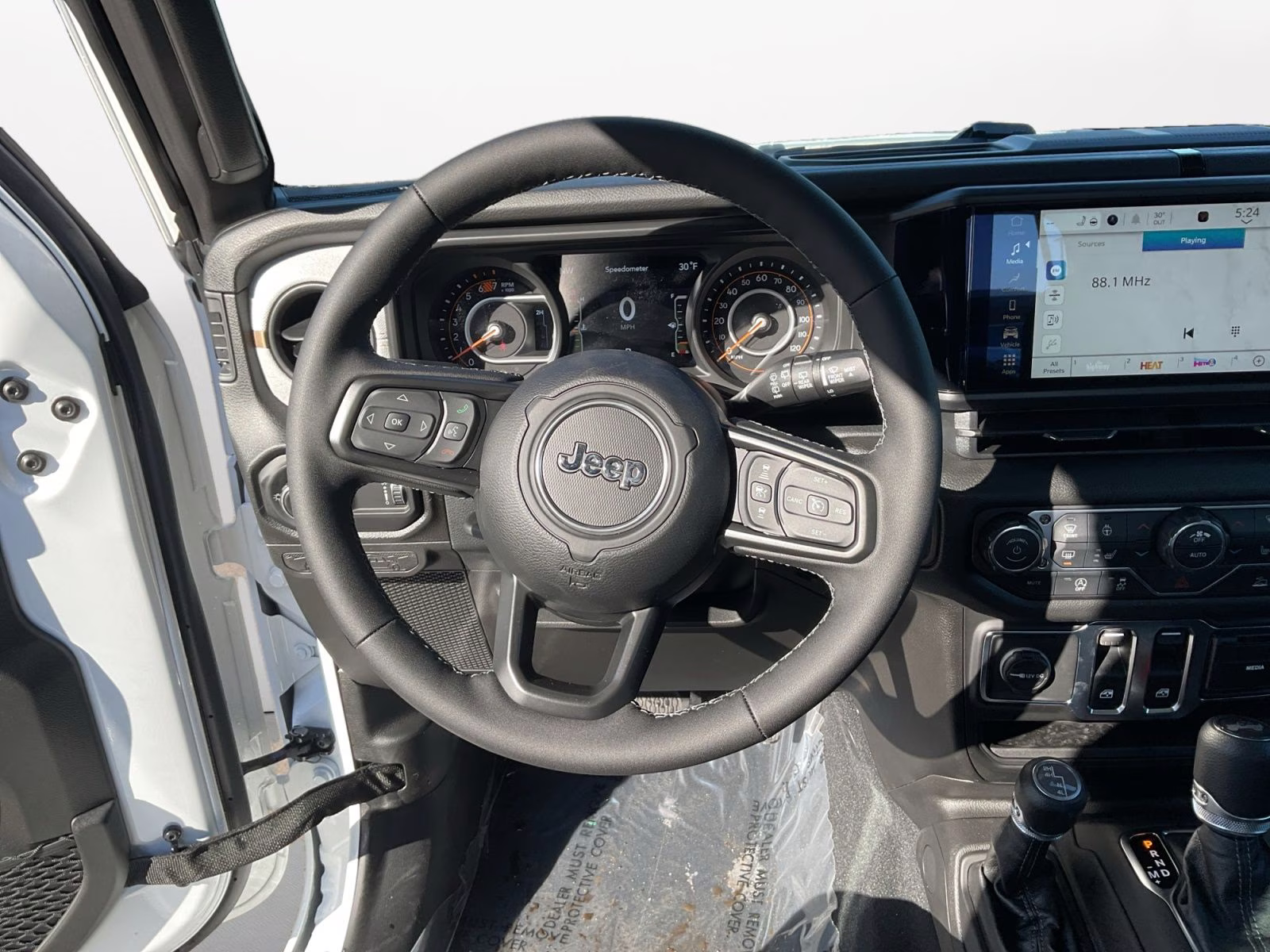 2026 Bright White Clearcoat Jeep Wrangler Sport S 4X4 SUV