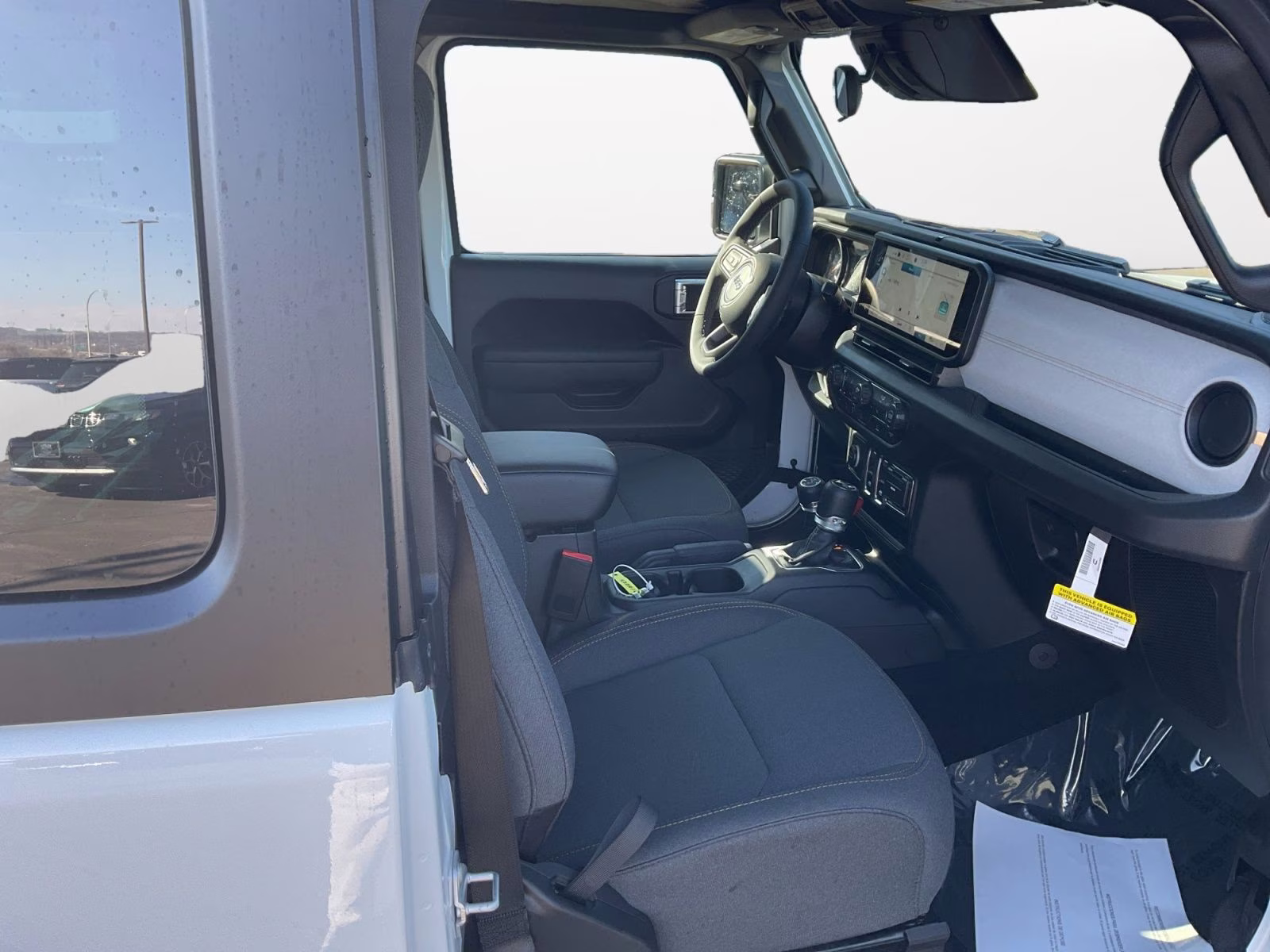 2026 Bright White Clearcoat Jeep Wrangler Sport S 4X4 SUV