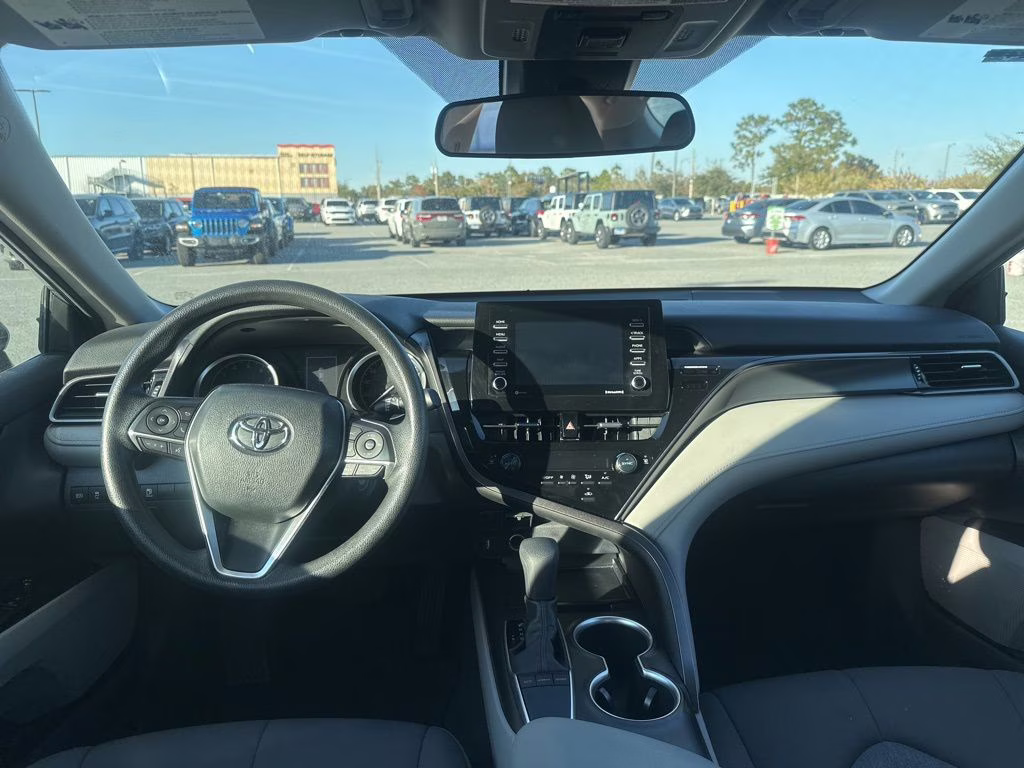 2023 Silver Toyota Camry LE FWD Sedan
