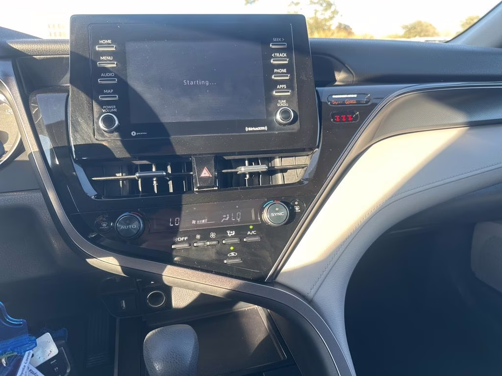 2023 Silver Toyota Camry LE FWD Sedan